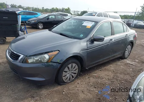 2010 Honda Accord 2.4 Lx z USA, uszkodzony, nr VIN 1HGCP2F36AA075756